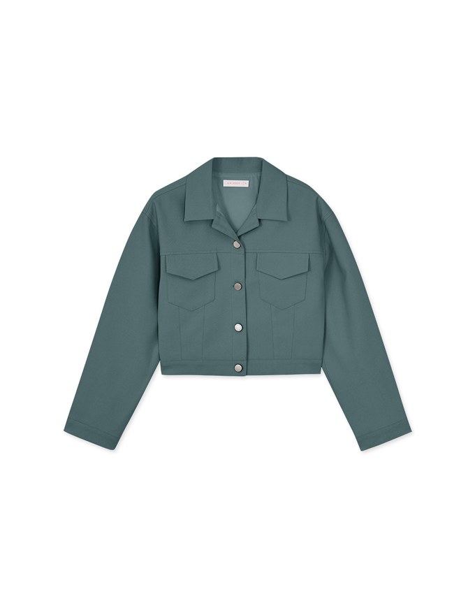 Textured Thick Short Coat