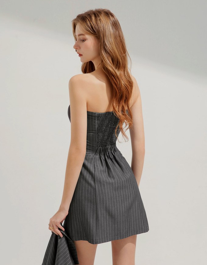 Bra Padded Mini Tube Dress (With Padding)