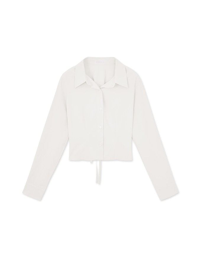 2Way Korean Style Slim Blouse Shirt