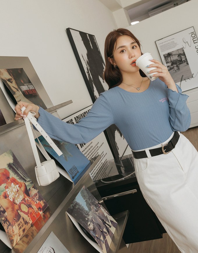 Fungus Roll Long Sleeve Top
