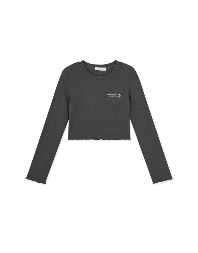 Fungus Roll Long Sleeve Top