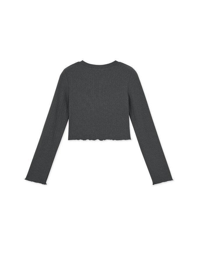 Fungus Roll Long Sleeve Top