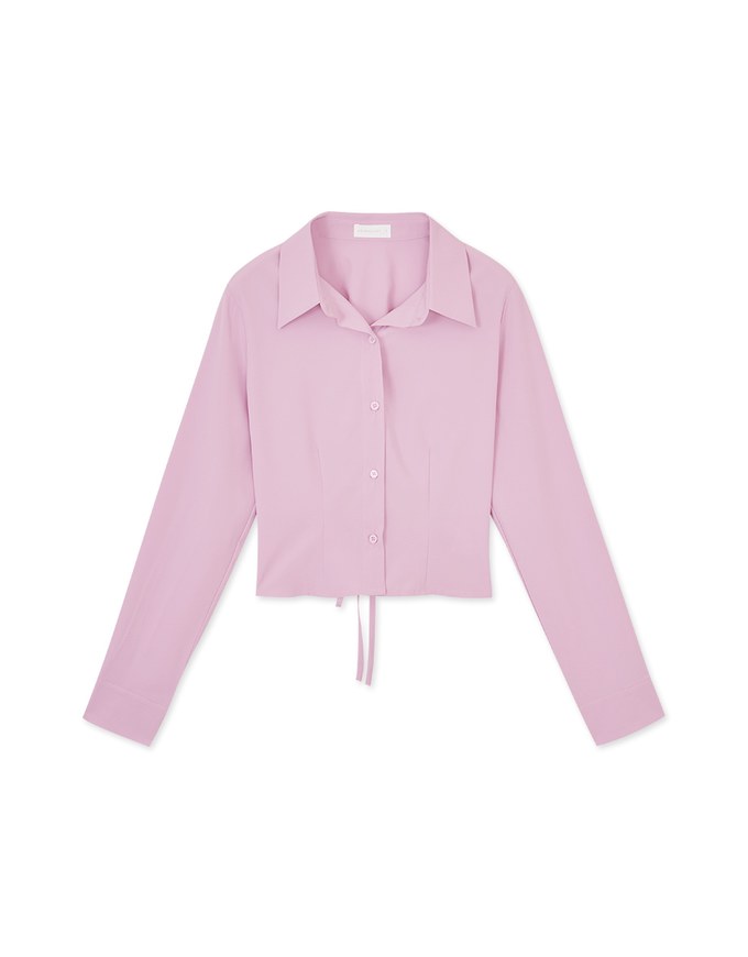 2Way Korean Style Slim Blouse Shirt
