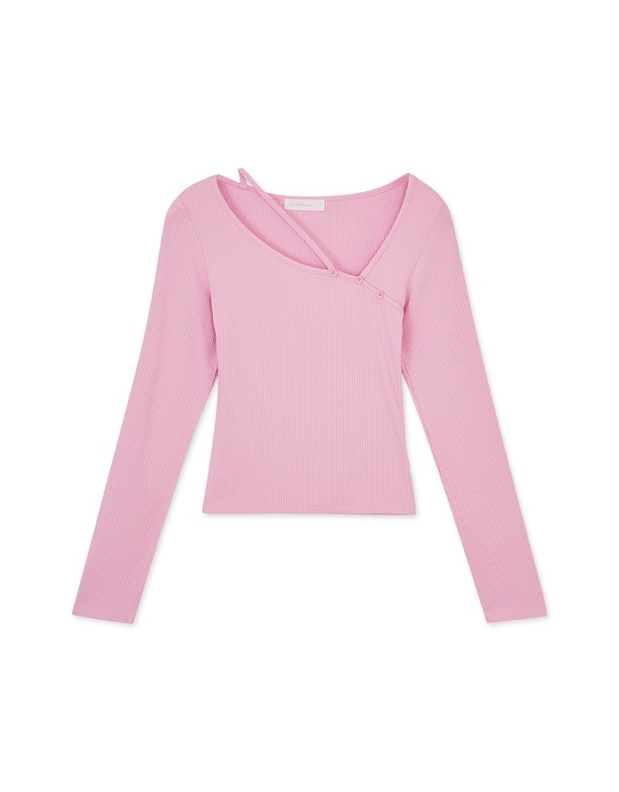 Single Line Hollow Knit Top