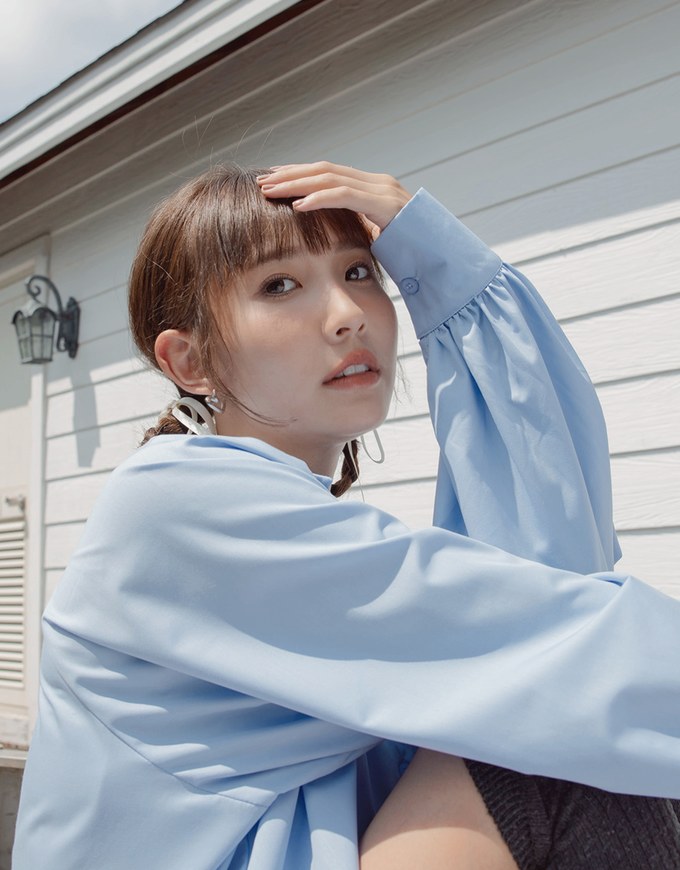 【MEIGO's Design】Boyfriend’s Style Loose Shirt Dress