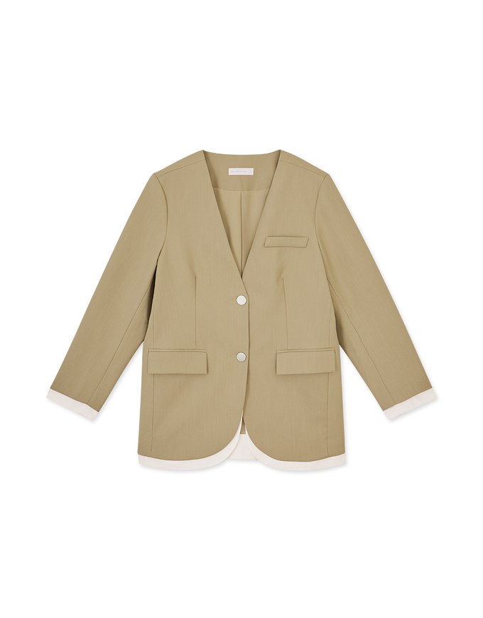 Layered Loose Blazer