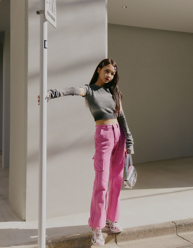 【SHIUAN'S DESIGN】Unicorn Gradient Knit Oversleeve Top