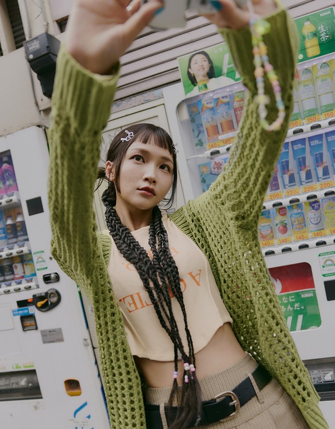 【SHIUAN'S DESIGN】2way Holey Loose Knit Top