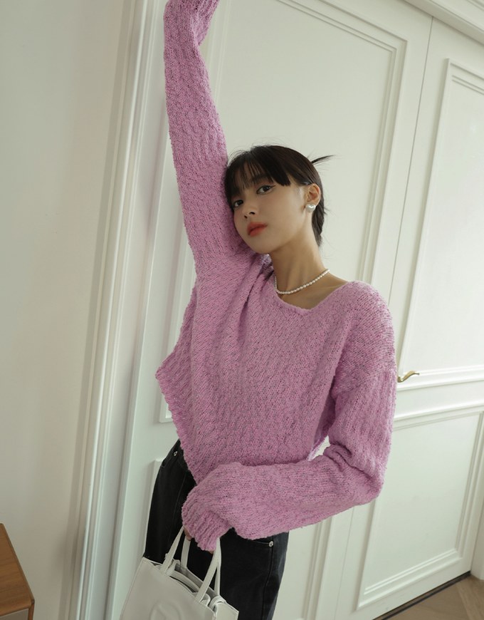 Textured Knit Top