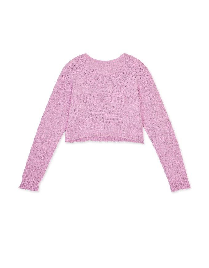 Textured Knit Top