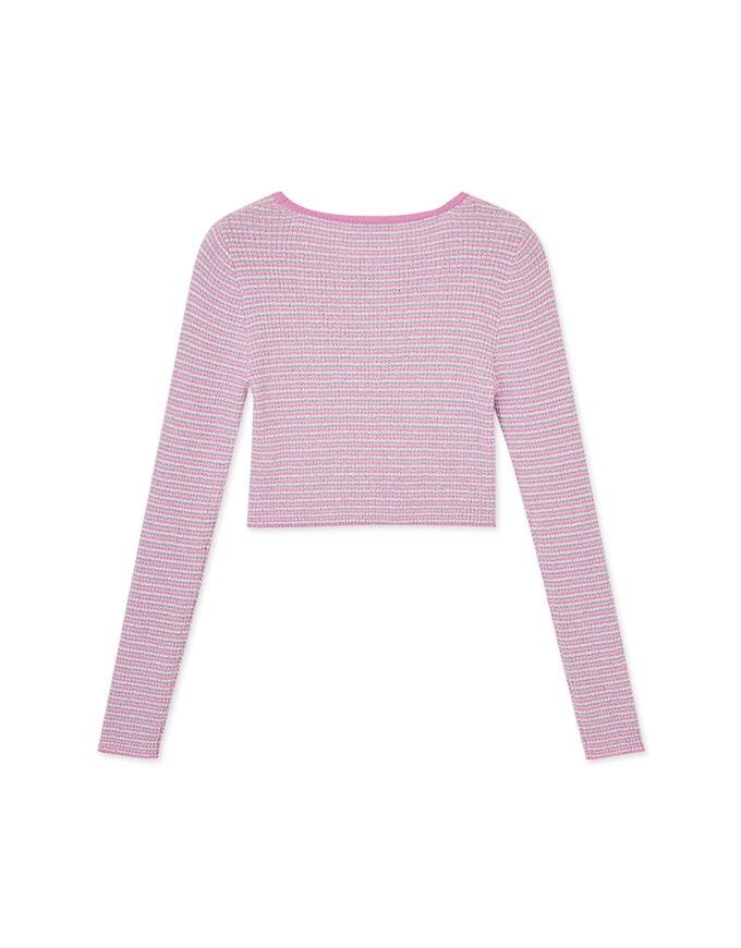 Dreamy Textured Cropped Top
