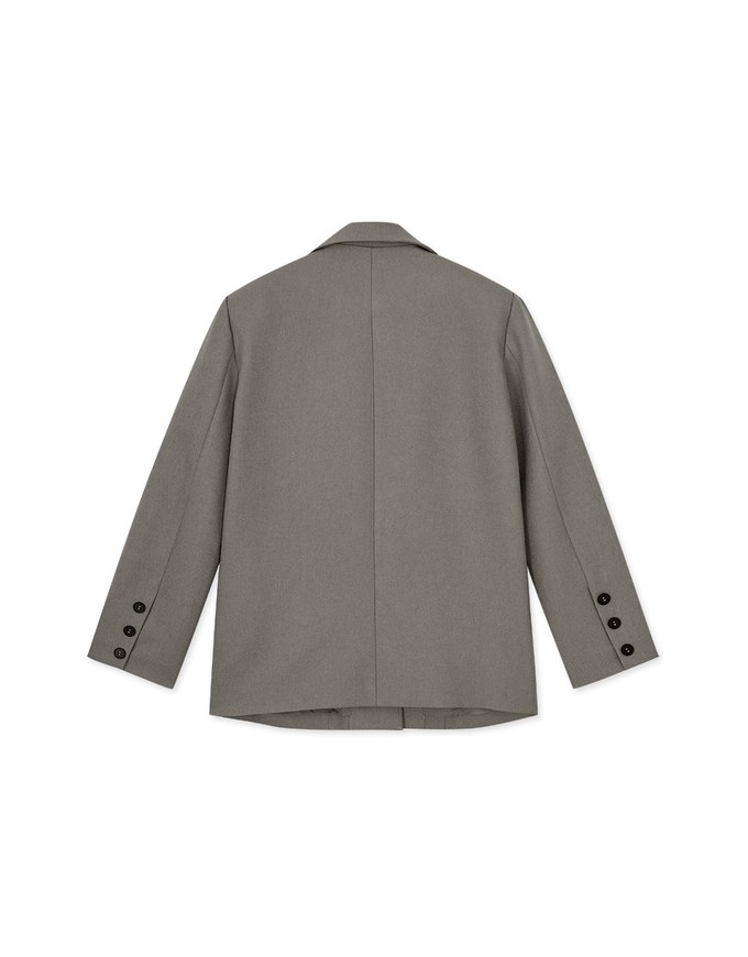 Ready Stock【Elecher's Design】Casual Loose Long Suit Blazer Jacket (With Shoulder Pads)