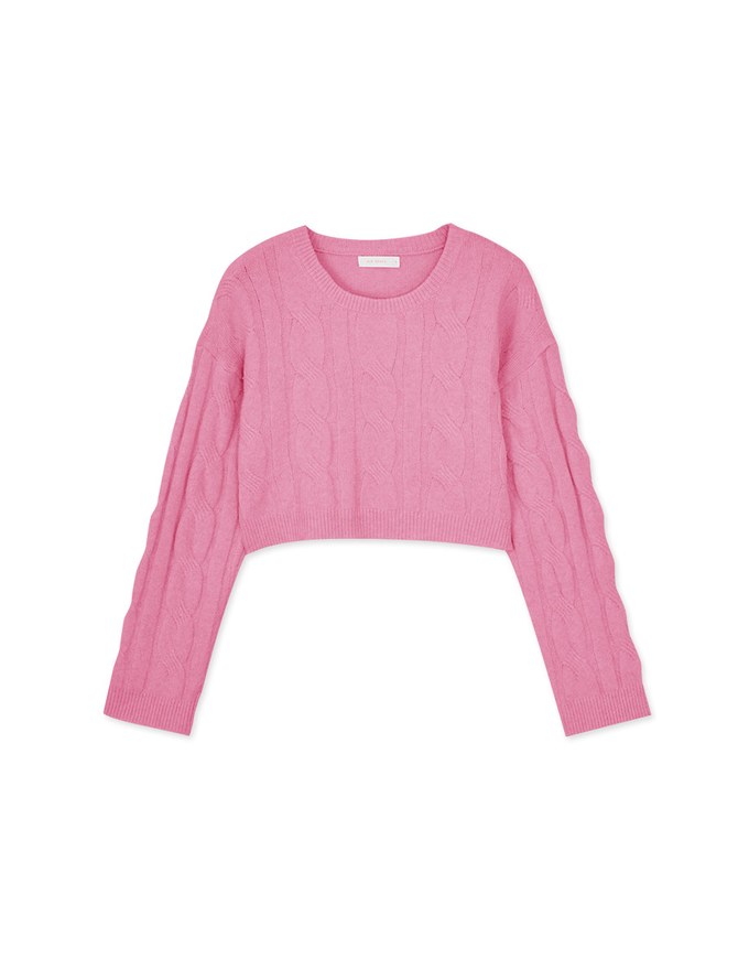 Twist Knit Cropped Top