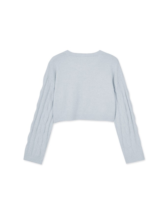 Twist Knit Cropped Top