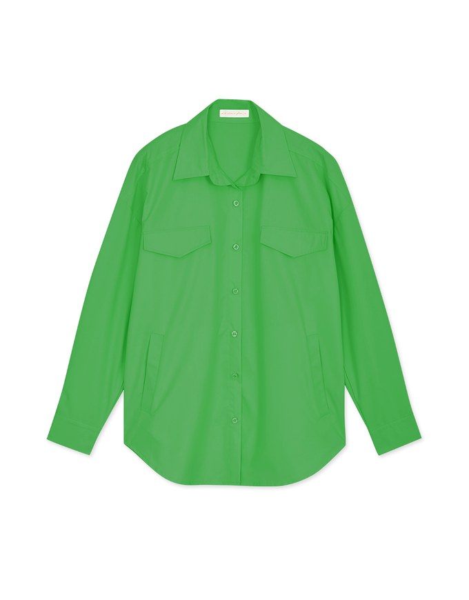 Anti-Wrinkle Iron Free Loose Long Blouse Shirt
