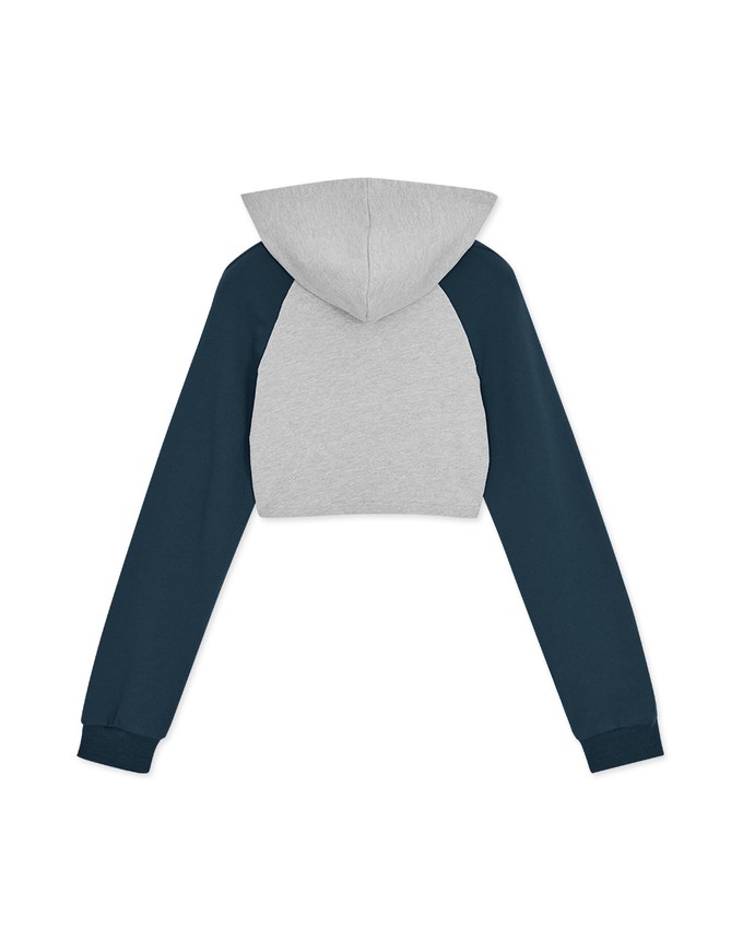 【SHIUAN'S DESIGN】Casual Sports Contrast Hooded Top