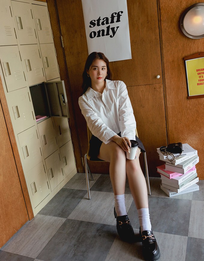 Plain Long Sleeve Shirt