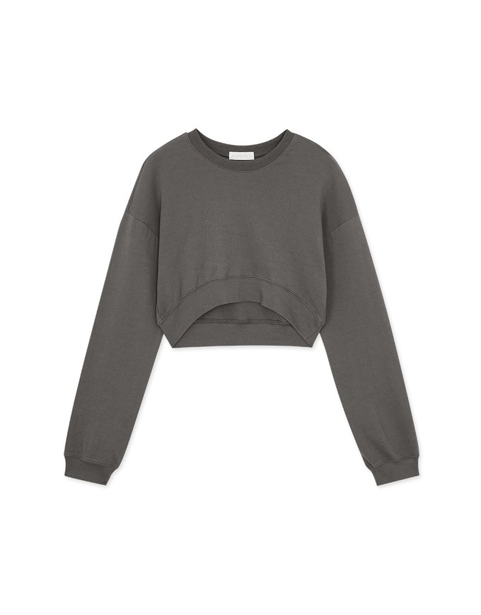 Comfortable Arc Crop Top