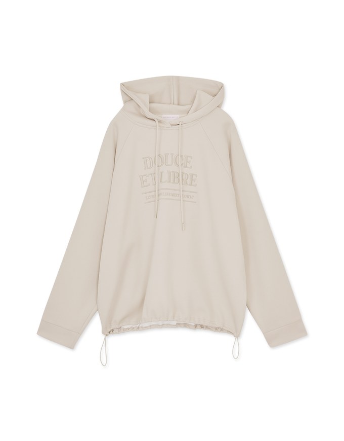【MEIGO's Design】 Oversized Embroidered Thick Hoodie