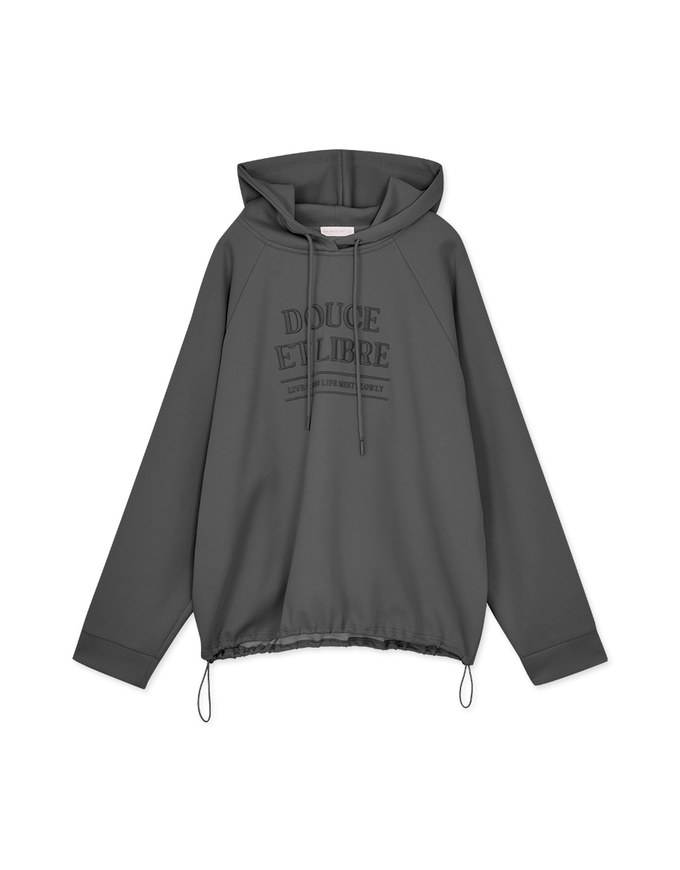 【MEIGO's Design】 Oversized Embroidered Thick Hoodie