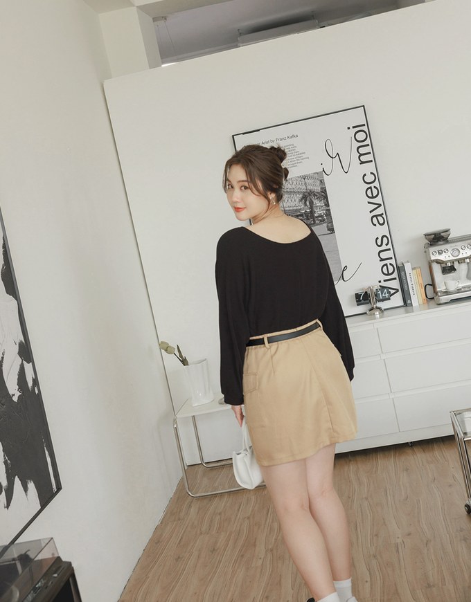 2 Piece V-Neck Knit Top