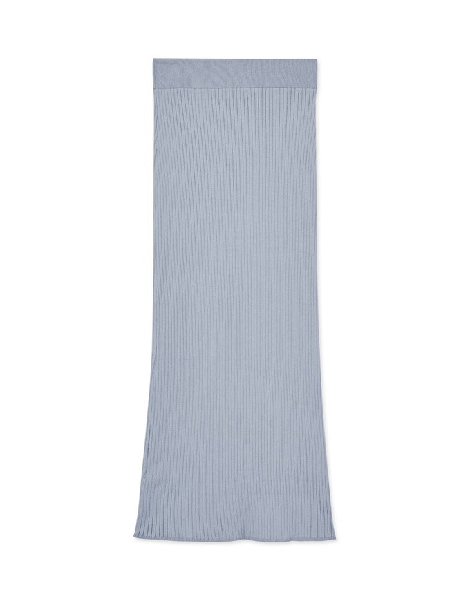 SideSlit Bodycon Wrap Knit Maxi Maxi Long Skirt