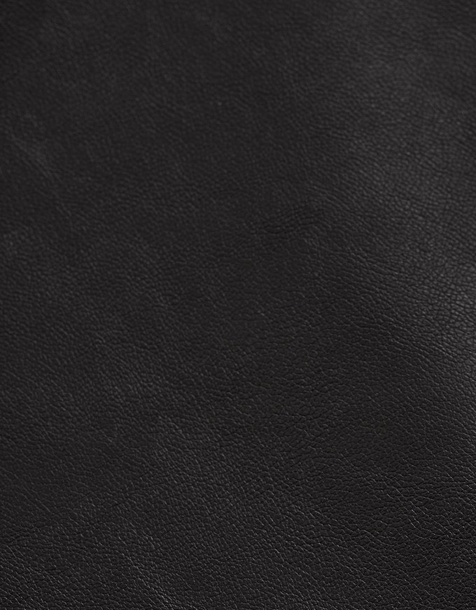 Front Slit Faux Leather Maxi Skirt