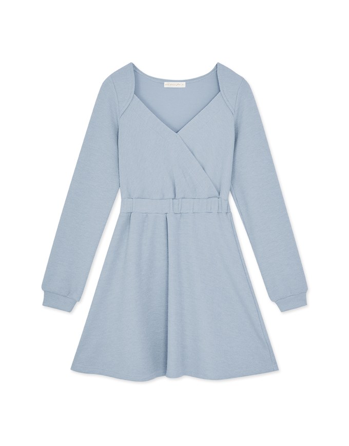 Heart-Neck Mini Dress