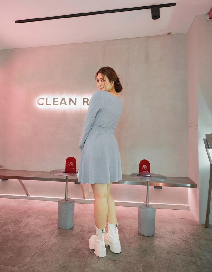 Heart-Neck Mini Dress