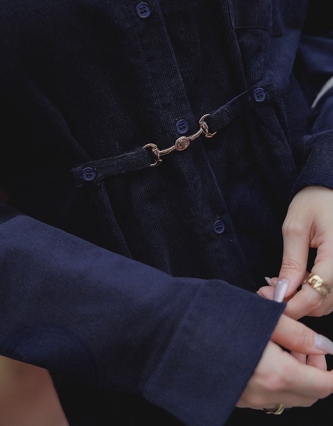 2WAY Corduroy Mini Dress
