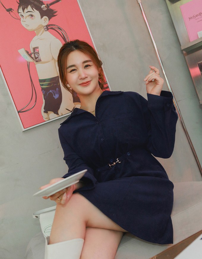 2WAY Corduroy Mini Dress