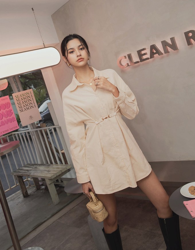 2WAY Corduroy Mini Dress