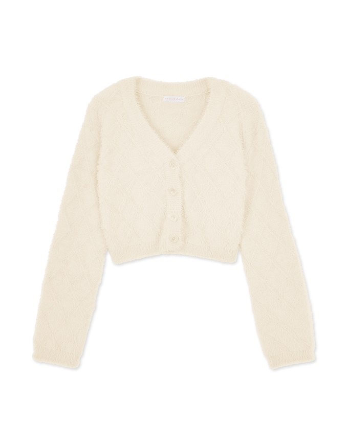 Argyle Mohair Blazer Jacket
