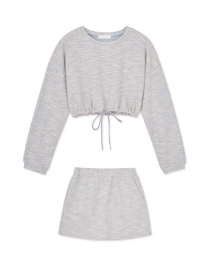 Comfortable Cotton Blended Skorts Set