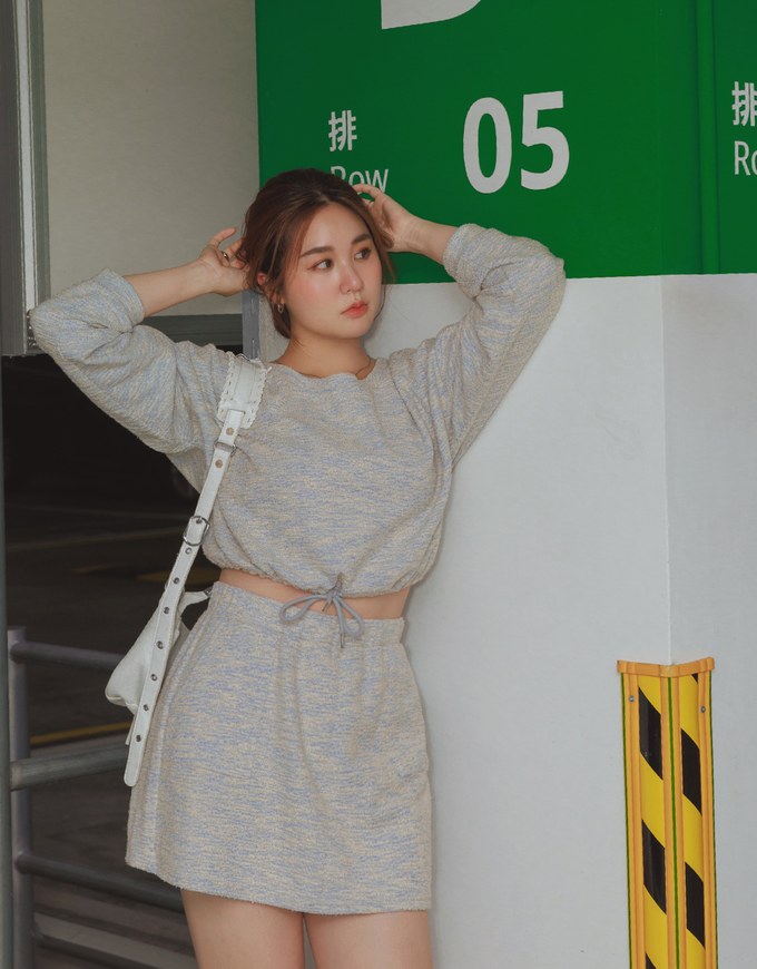 Comfortable Cotton Blended Skorts Set