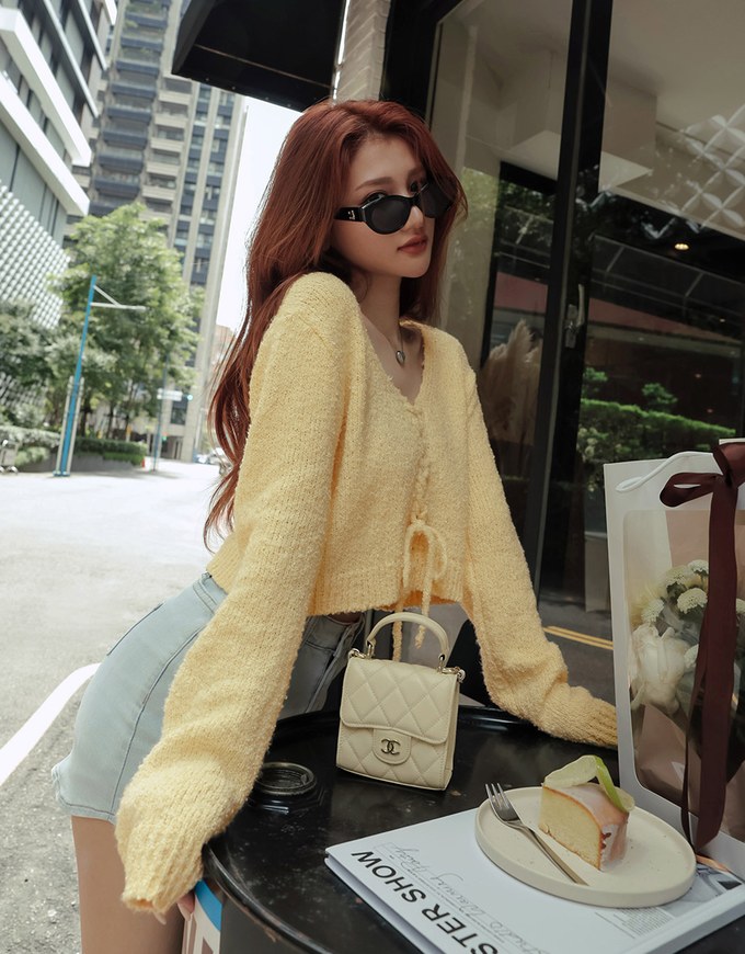 3WAY Strappy Loose Knit Top