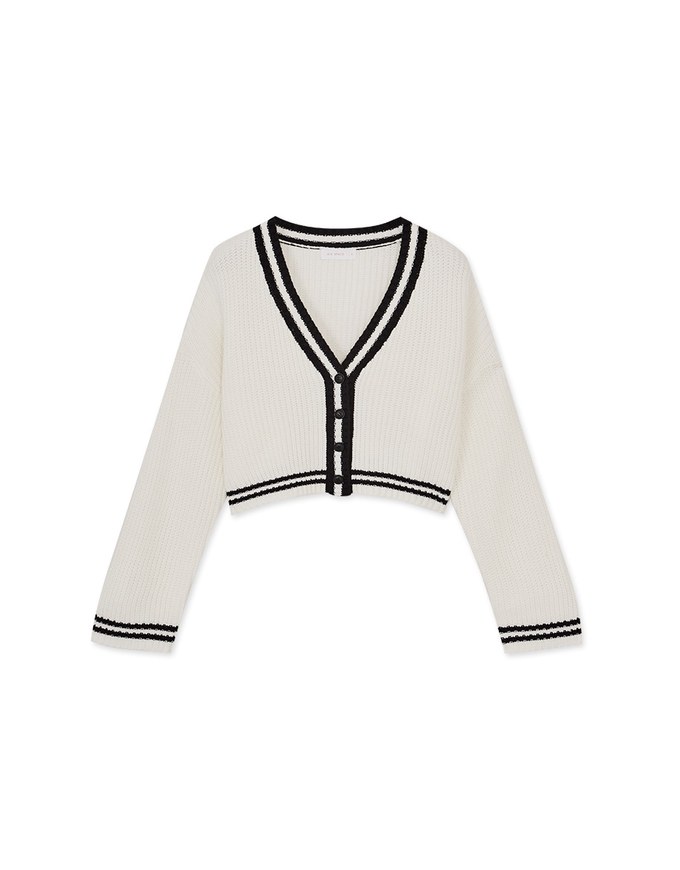 Preppy Color Knit Top