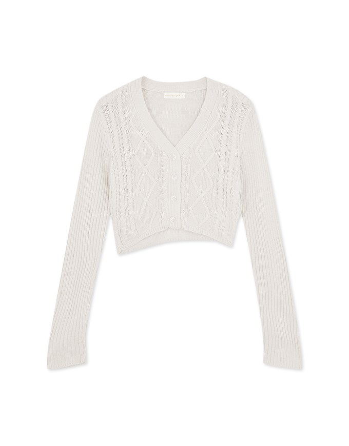 Twisted Knit Crop Top