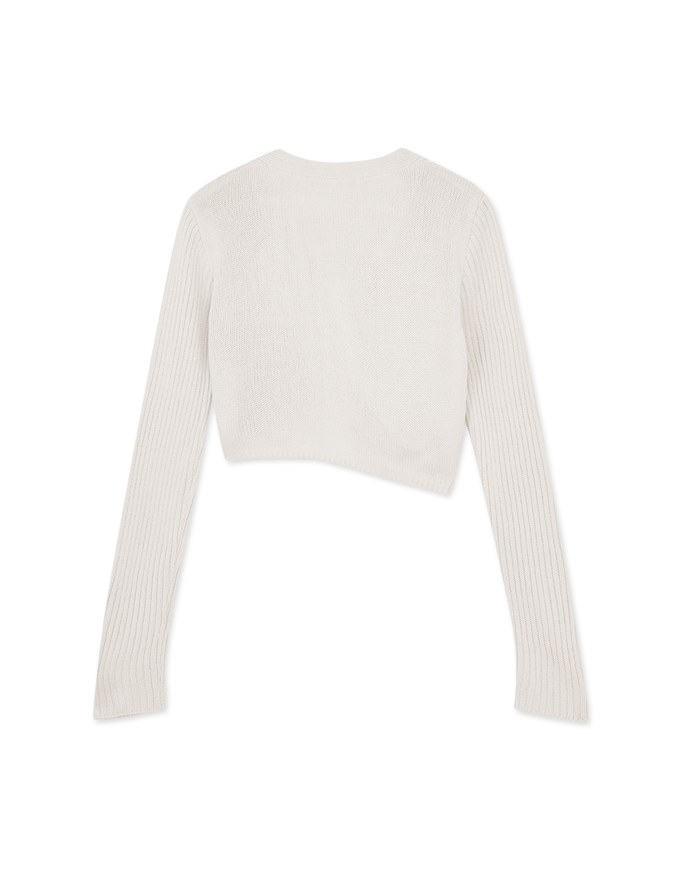 Twisted Knit Crop Top