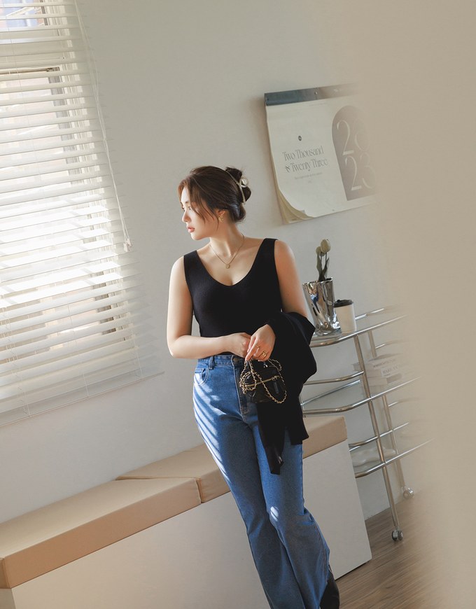 Hollow Knit Top