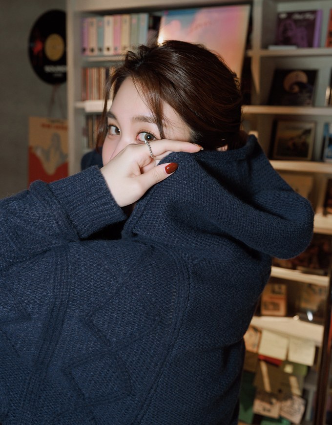 Knit Hooded Set Wear