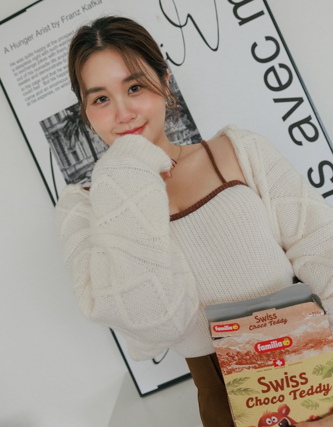 Knit Hooded Set Wear