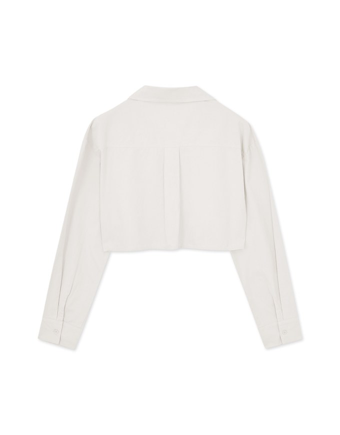 Versatile Cropped Shirt