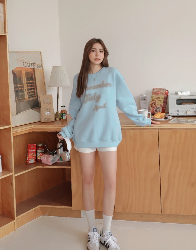 Western Spray Style Fleece Long T-Shirt
