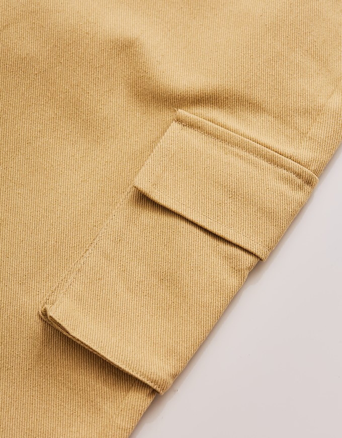 【SHIUAN'S DESIGN】Casual Cooling Flare Cargo Style Pants