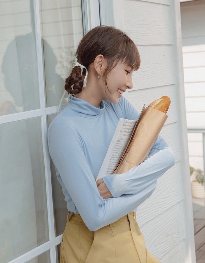 【MEIGO's Design】Pleated Concealed Placket Wide Pants
