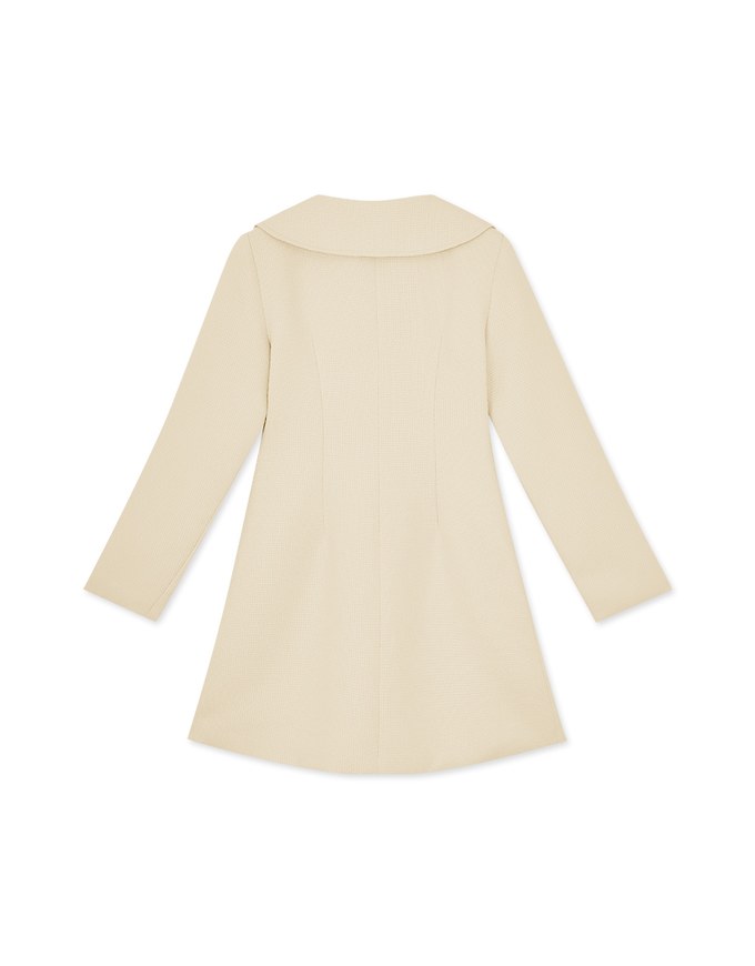Romance Wide Collar Mini Dress