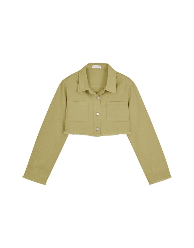 【SHIUAN'S DESIGN】Retro Denim Jeans Blazer Jacket (With Shoulder Pads)