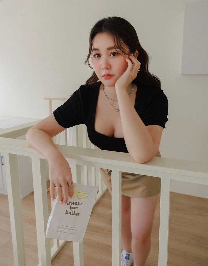 Casual Double Belt Slit Cargo Skort