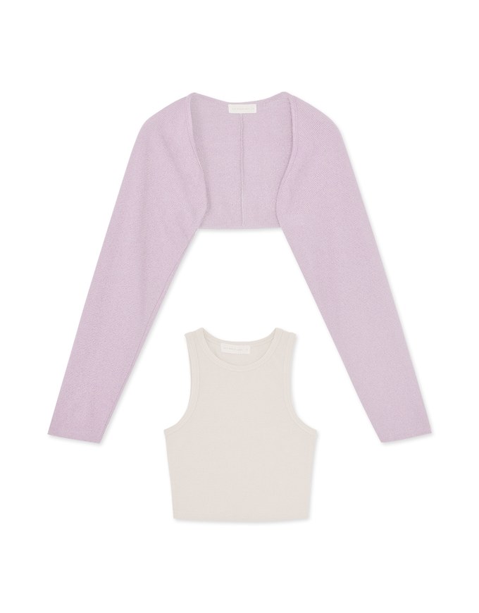 Two-Piece Off-Shoulder Short Top
